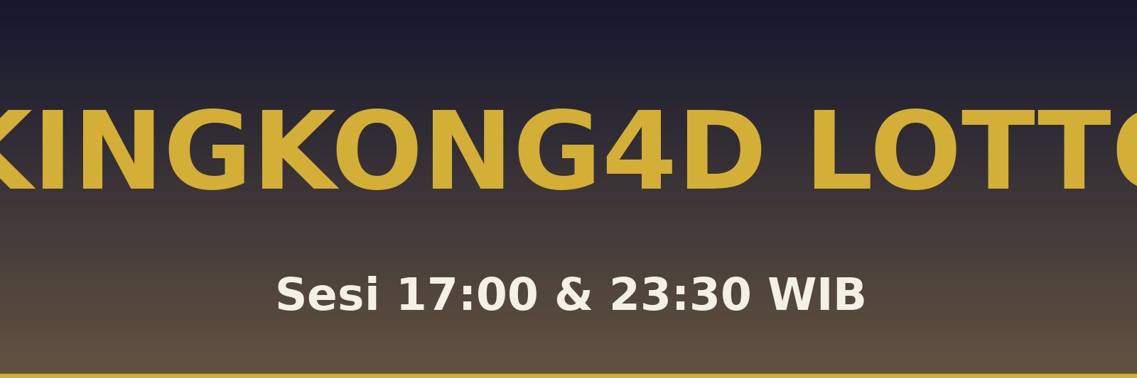 Kingkong4D Lotto Siak Hulu
